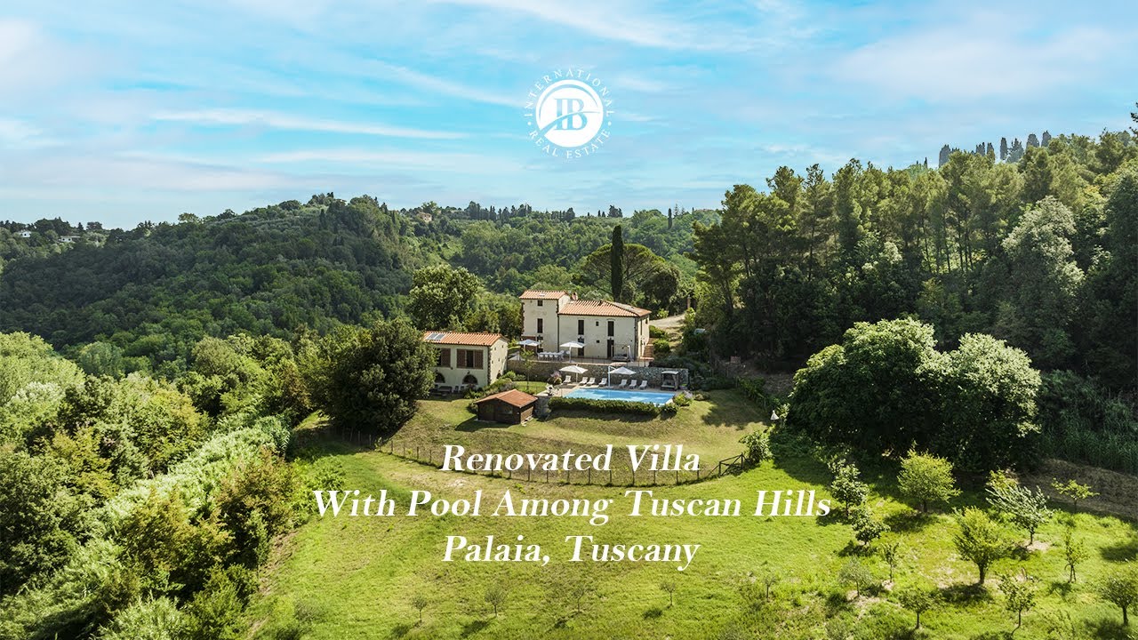 Renovated Villa For Sale With Pool Among Tuscan Hills - IB International Real Estate