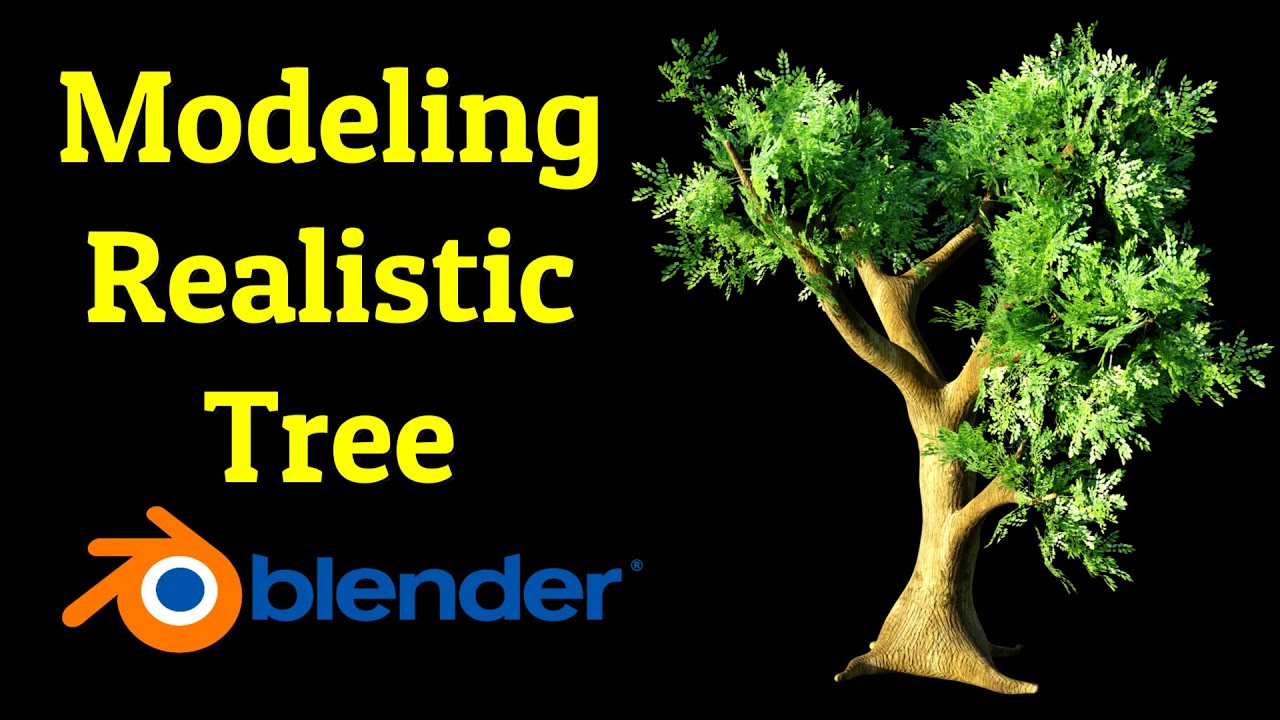Как создать реалистичное дерево | Урок по Blender 3.1