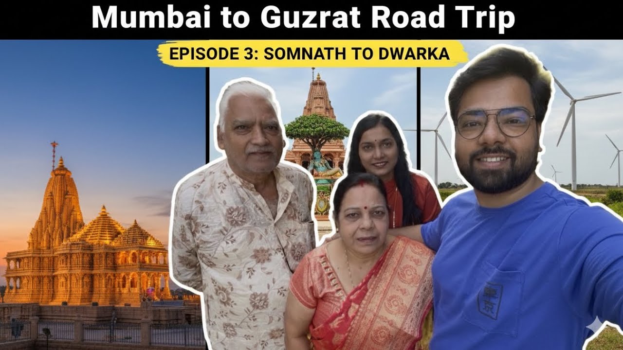EP 3- Somnath: The First Jyotirlinga and Every corner #somnathtemple #bhalkatirth #trivenisangam