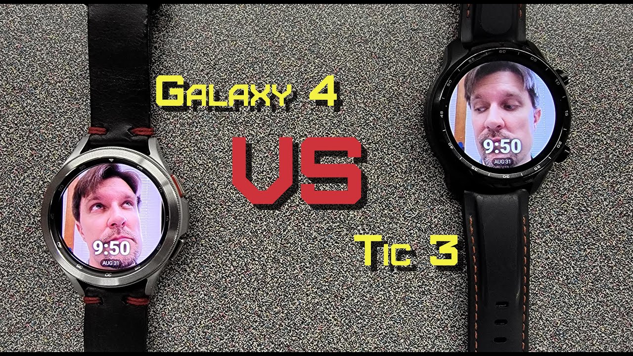 Galaxy Watch 4 vs TicWatch Pro 3 Speed Test