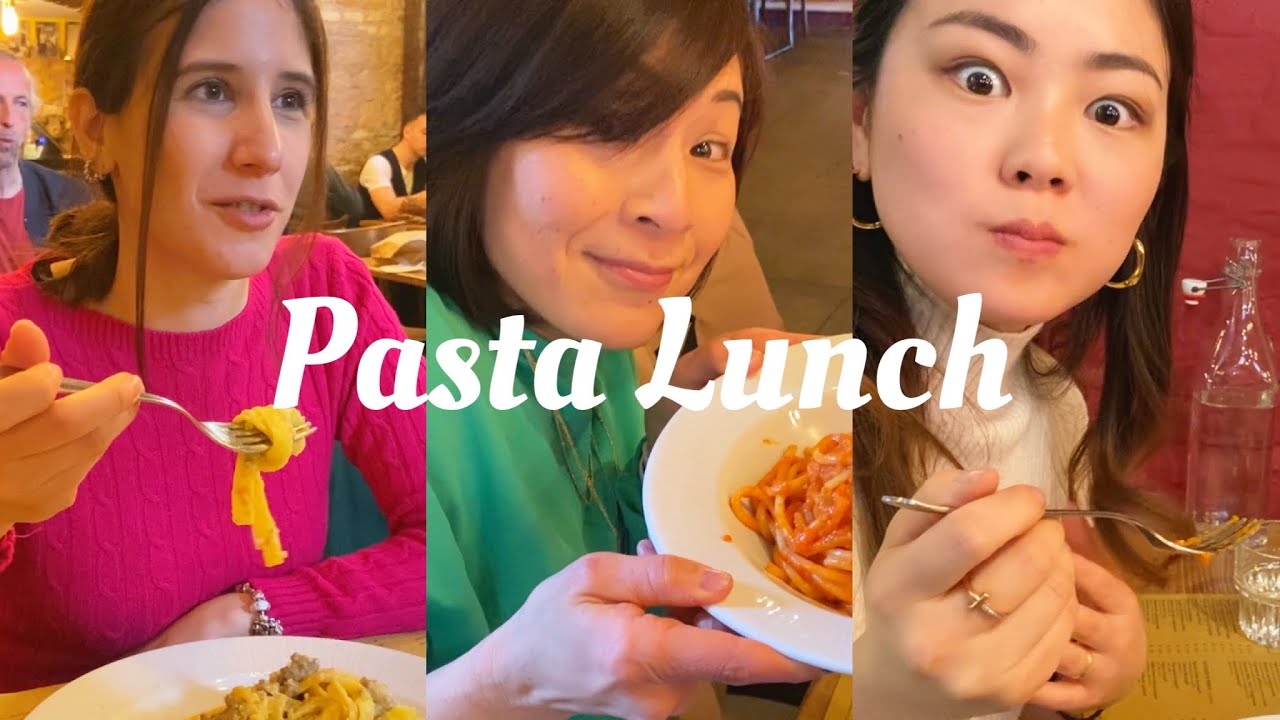 《イタリア🇮🇹ローマ》大人気レストランで本場のパスタを♡ ローマ満喫〜