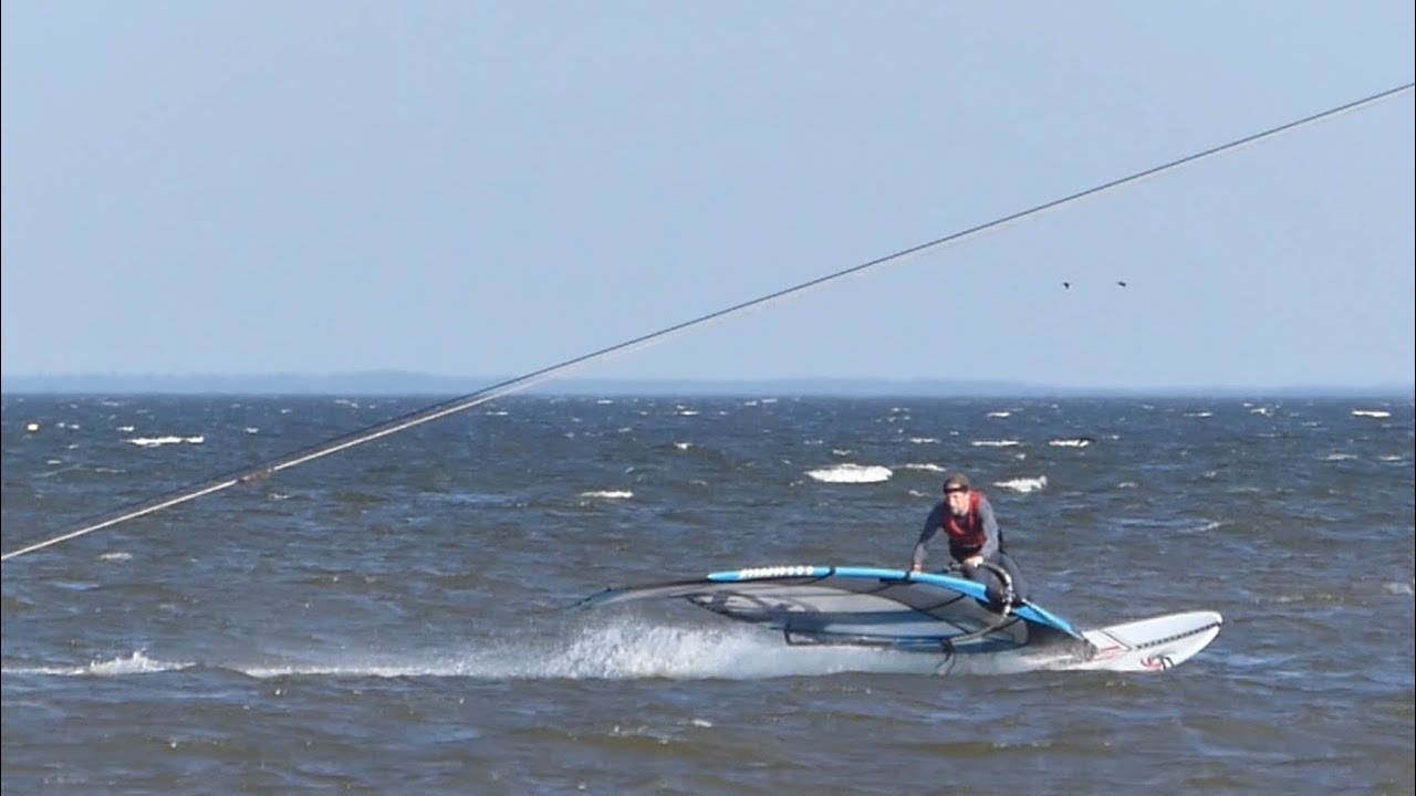 The road to IFCA windsurf world championship 2024 #6 Training in onshore wind at the venue #windsurf
