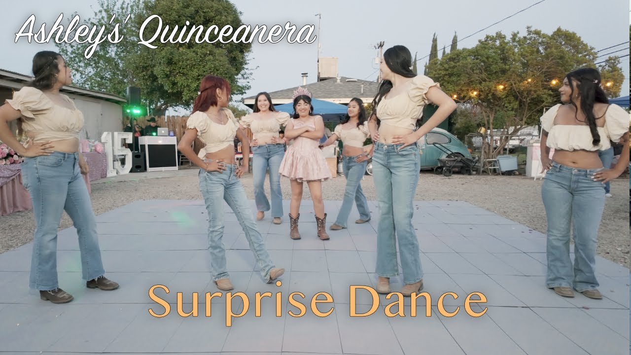Ashley's' Quinceanera Surprise Dance | Fresno, CA