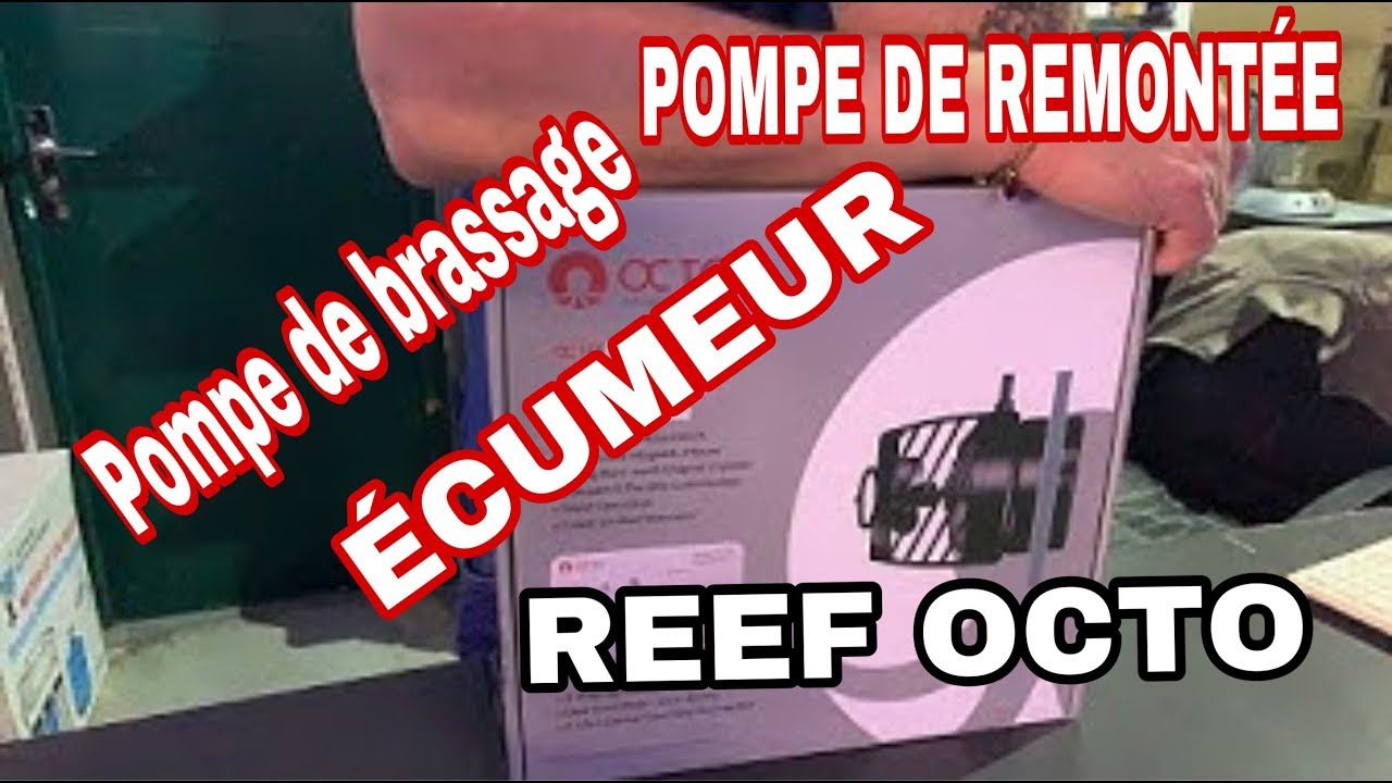 Présentation  Pompe de brassage OCTO PULSE 2 ET 4 Écumeur gamme ÉLITE ET RÉGAL
