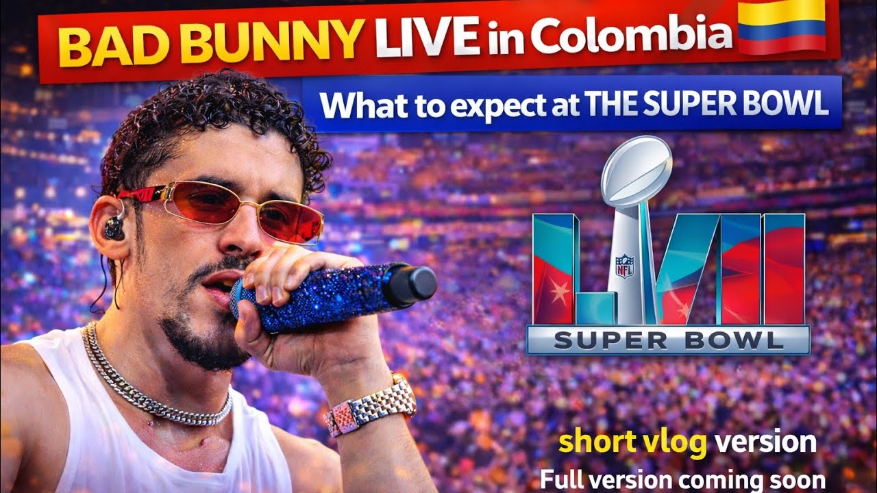 Getting Ready for a Bad Bunny Concert 🇨🇴 | Travel Vlog Before the Super Bowl