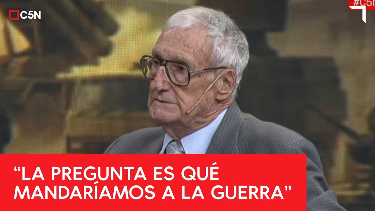 MART&Iacute;N BALZA, EX JEFE del EJ&Eacute;RCITO: 