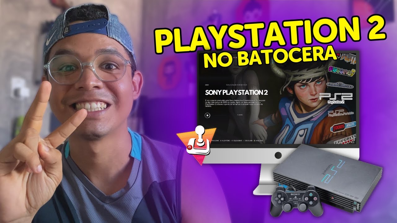COMO CONFIGURAR E JOGAR PS2 NO BATOCERA | TUTORIAL PCSX2 NO BATOCERA