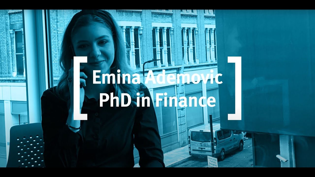 Emina Ademović PhD in Finance Student Vlog | Bayes Business School