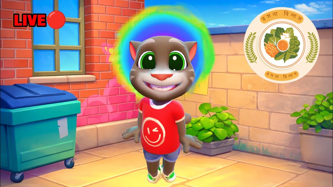 🔴 LIVE Talking Tom 😂 Funniest Fails Ever! @rosonabilas09 #shortsfeed #livegaming #talkingtom #funny
