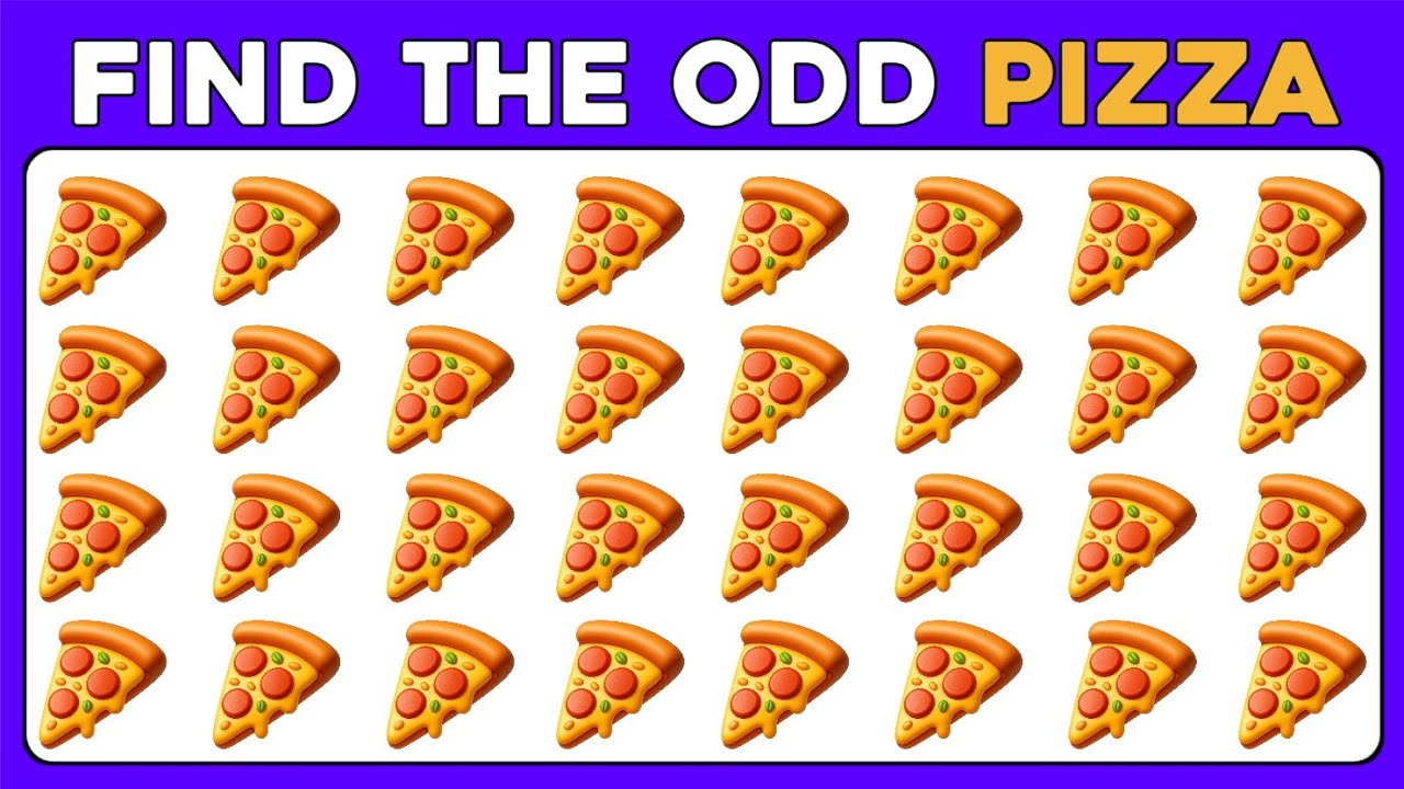 Find the Odd One Out – EXTREME Junk Food Edition 🍕🔥 | 24 levels | Quizzer King