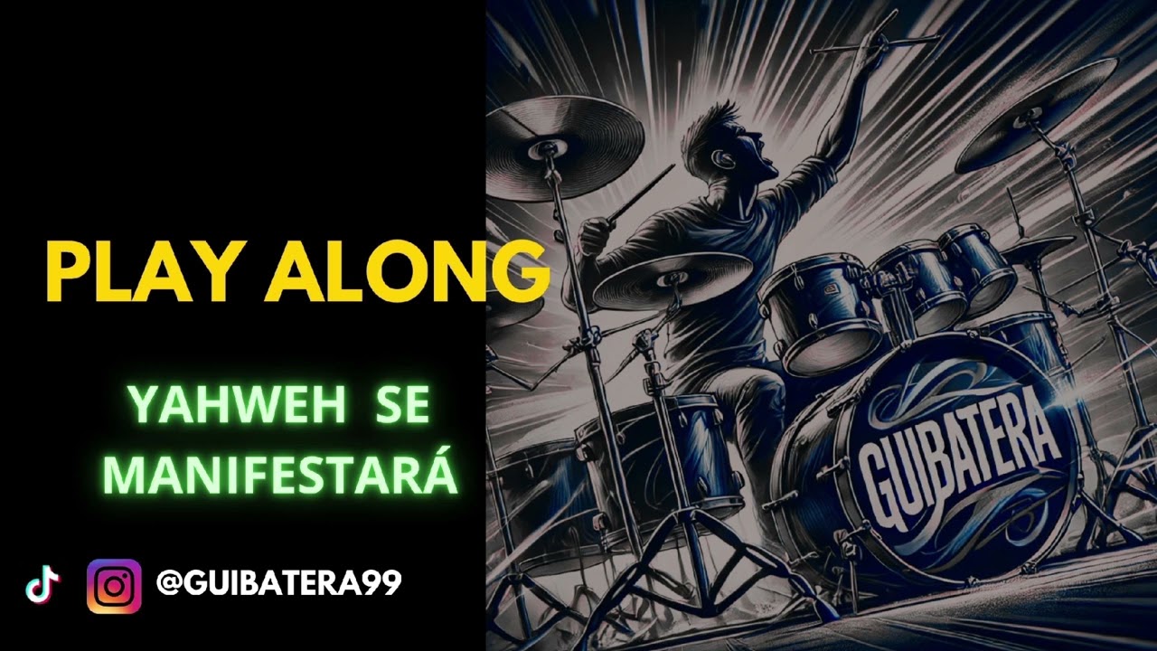 YAHWEH SE MANIFESTARÁ - PLAY ALONG GOSPEL (SEM BATERIA) #drumcover #drumless