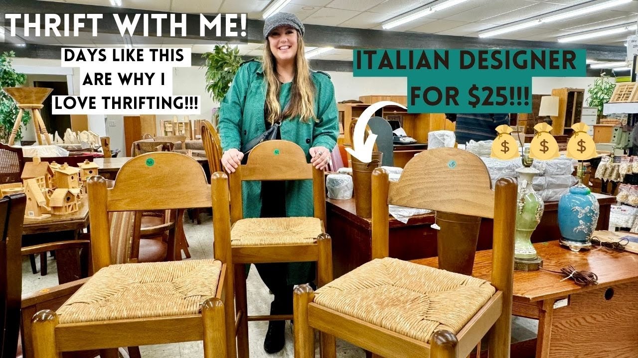 THIS IS WHY I LOVE THRIFTING!!! Epic All Day Thrifting | Vintage Haul | Goodwill | Thrift With Me!