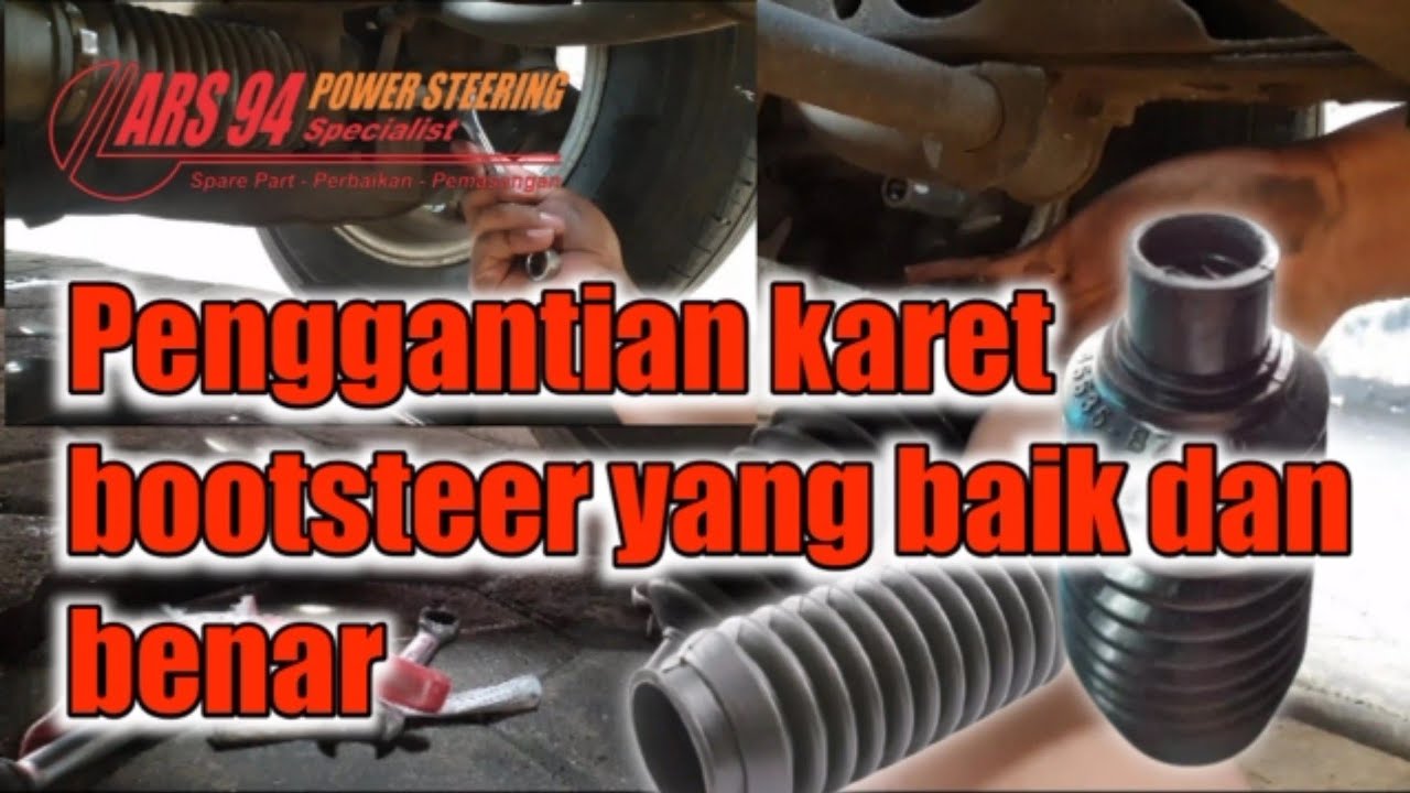 Tutorial Penggantian Karet Bootsteer