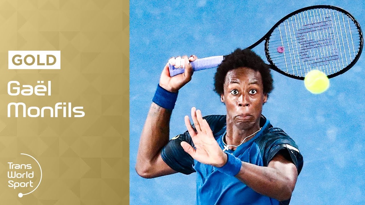 Gaël Monfils | French Tennis Star as a Youngster on Trans World Sport