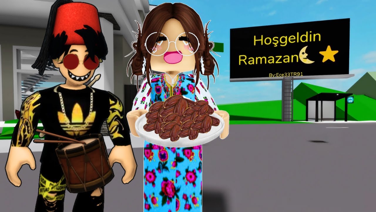 HOŞGELDİN RAMAZAN😊AYŞEM ECE ARI💥ARIGİLLER🐝ROBLOX BROOKHAVEN🏡RP