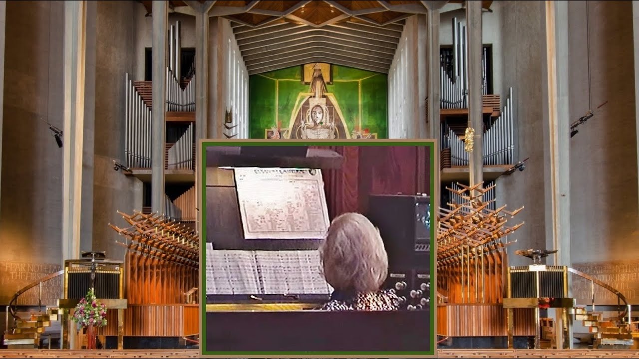 Händel | HALLELUJAH CHORUS FOR ORGAN | Diane Bish at Coventry Cathedral, England