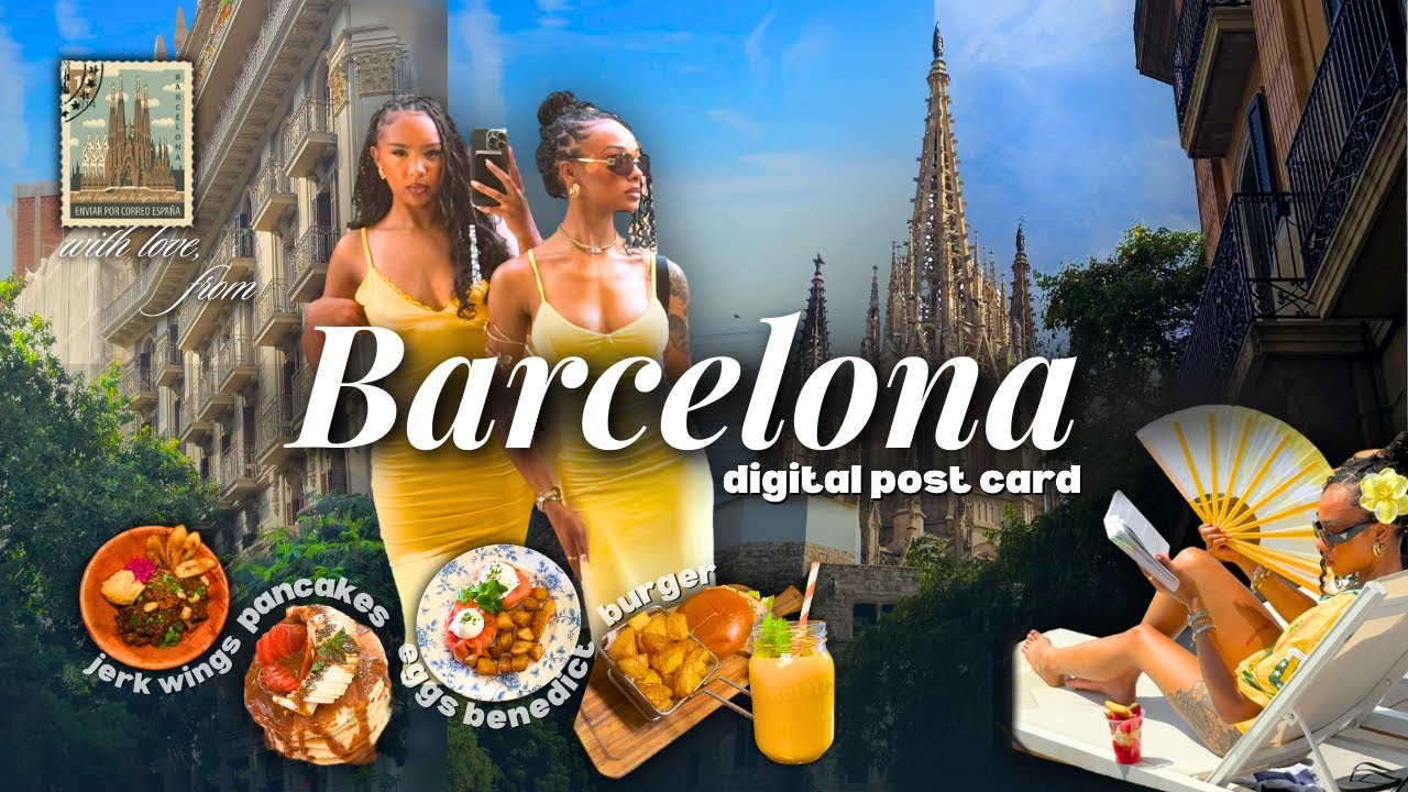 BARCELONA TRAVEL VLOG | Slow Jams Beach Party, Flea Market, Food Spots, Photoshoots 