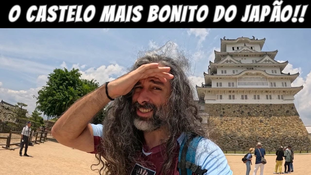 FUI NO MAIOR CASTELO DO JAPÃO (Castelo Himeji)