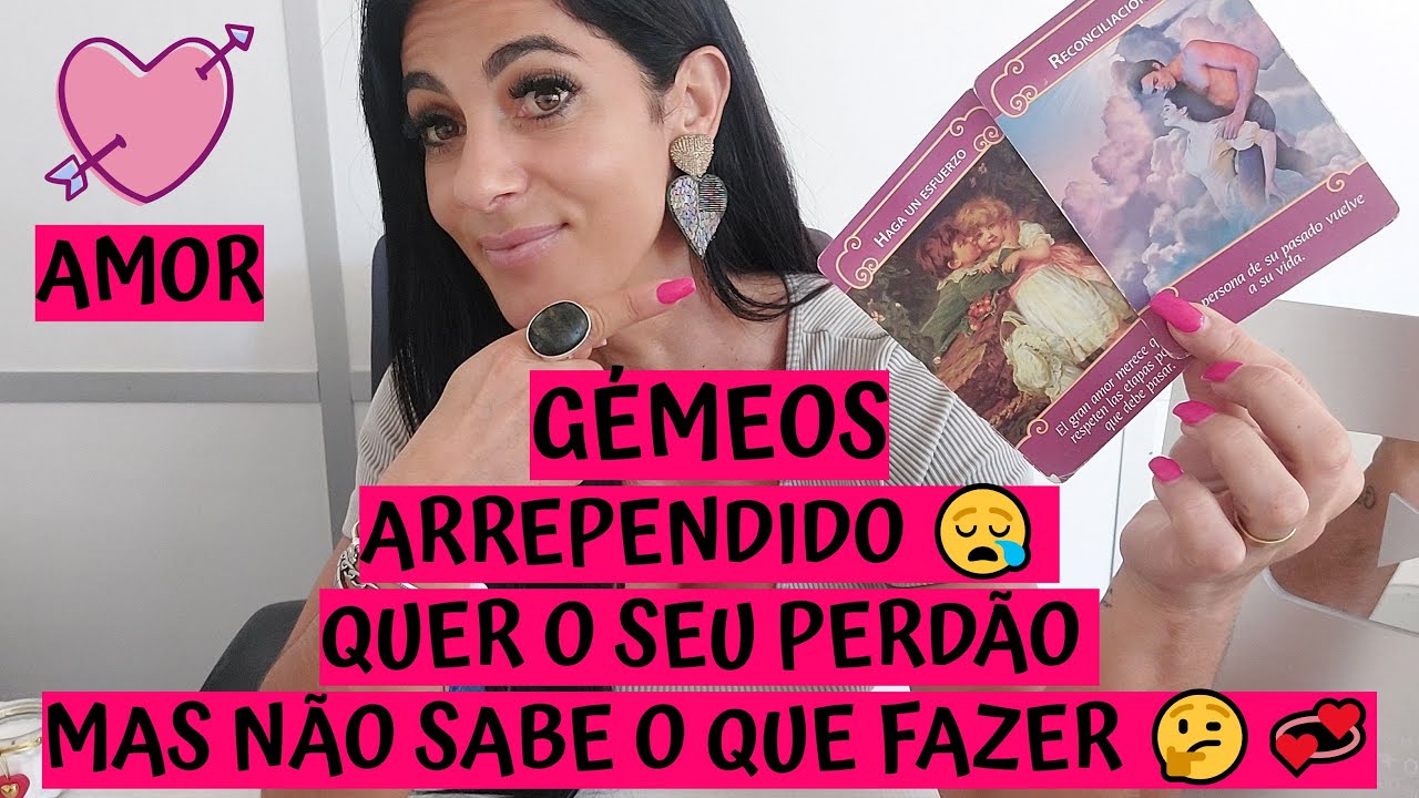 G&Eacute;MEOS ♊️ AMOR 💖 ARREPENDIDO 😪 QUER O SEU PERD&Atilde;O MAS N&Atilde;O SABE O QUE FAZER 🤔💞