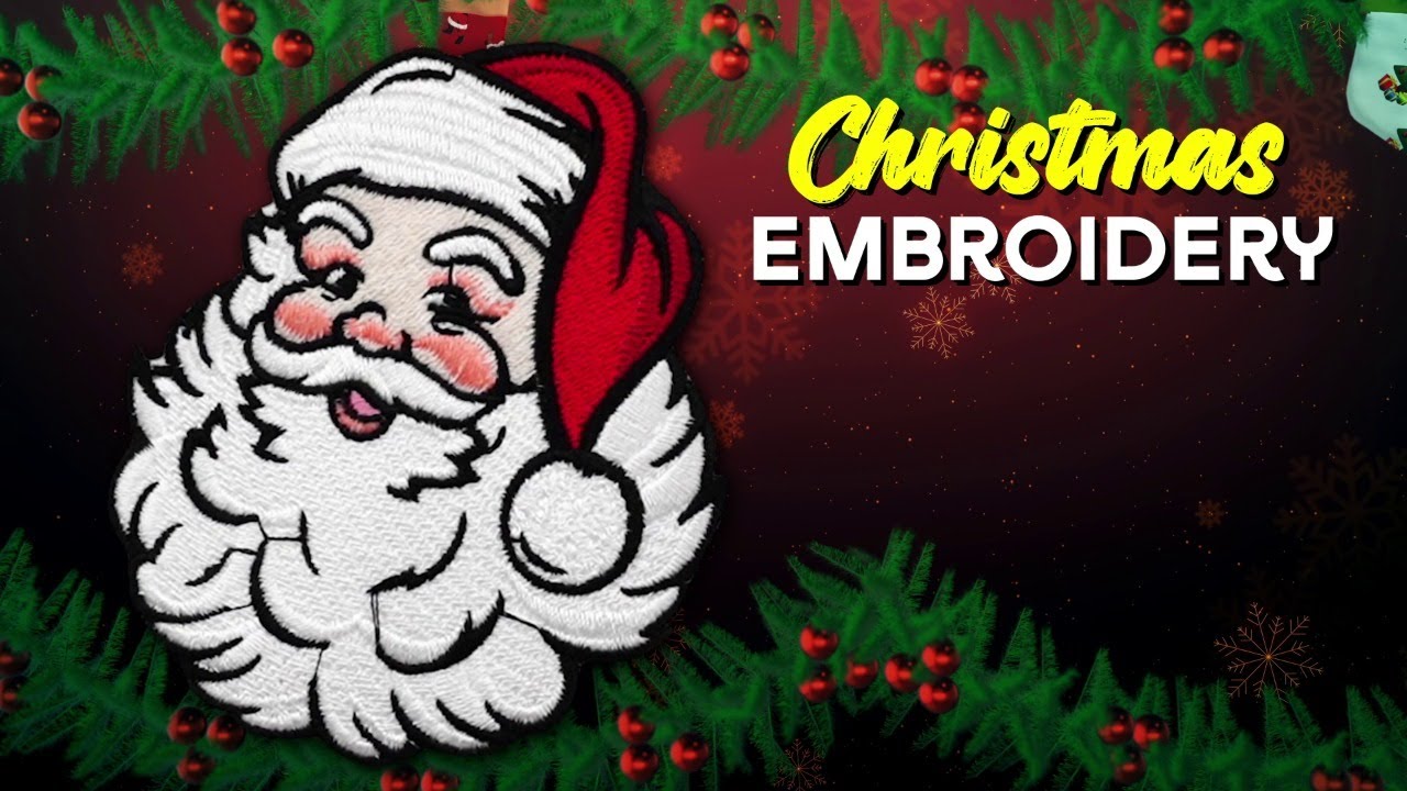 Christmas Embroidery 🎅 on a 15 Needle HappyJapan HCU2 Embroidery Machine | HappyJapan USA