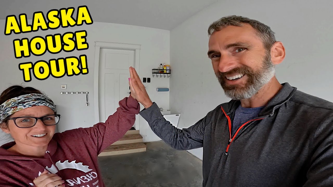 BUYING a HOUSE in ALASKA SIGHT UNSEEN!! | Seeing our NEW ALASKA HOME for the FIRST TIME