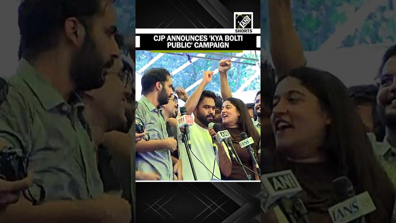 CJP launches 'Kya Bolti Public' campaign to connect with Youth and Students  across India