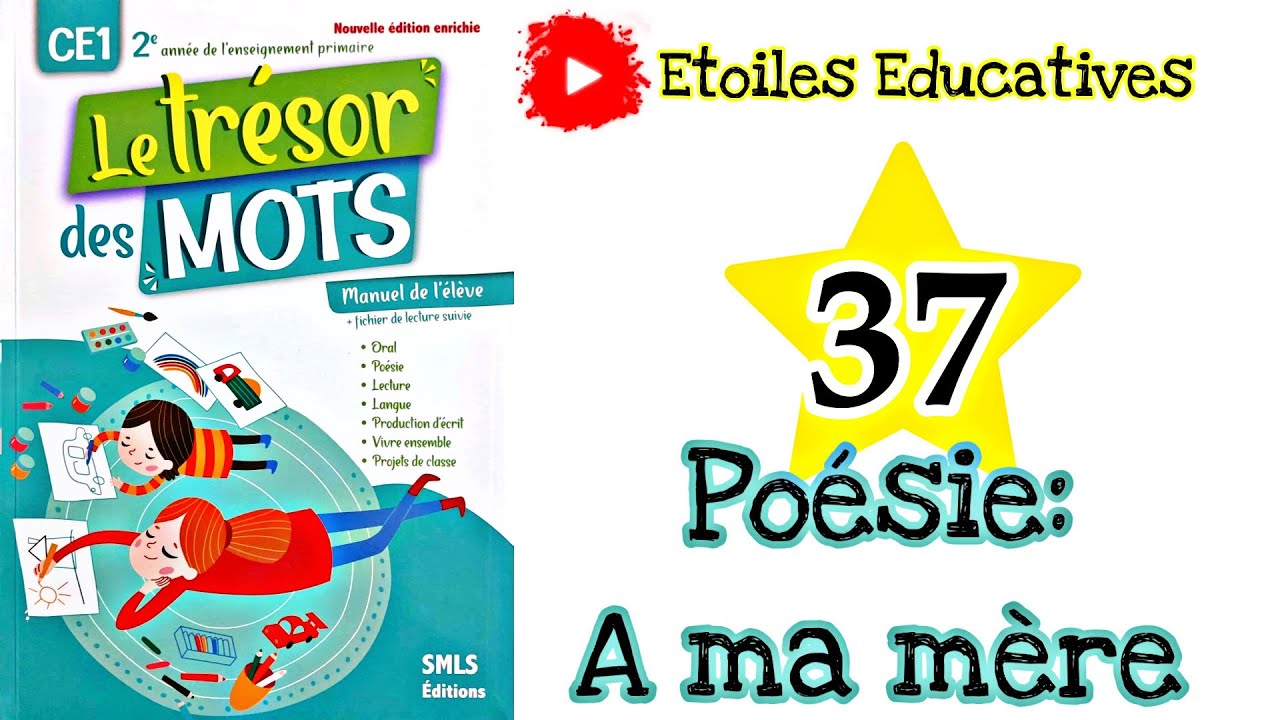 A ma mère | Poésie page 37 trésor des mots CE1