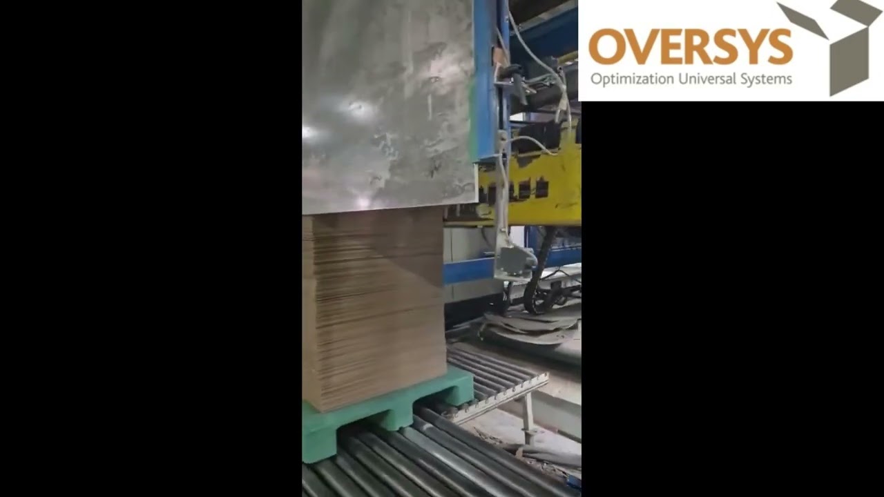 VIDEO OVERSYS U75670226 DINGLONG INNOVA 1628 ROTARY DIE CUTTER INLINE PREFEEDER AND STACKER, YEAR 20