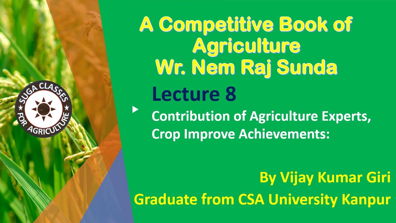 Lecture 8 Neem Raj Sunda Agriculture Experts By Vijay Kumar Giri