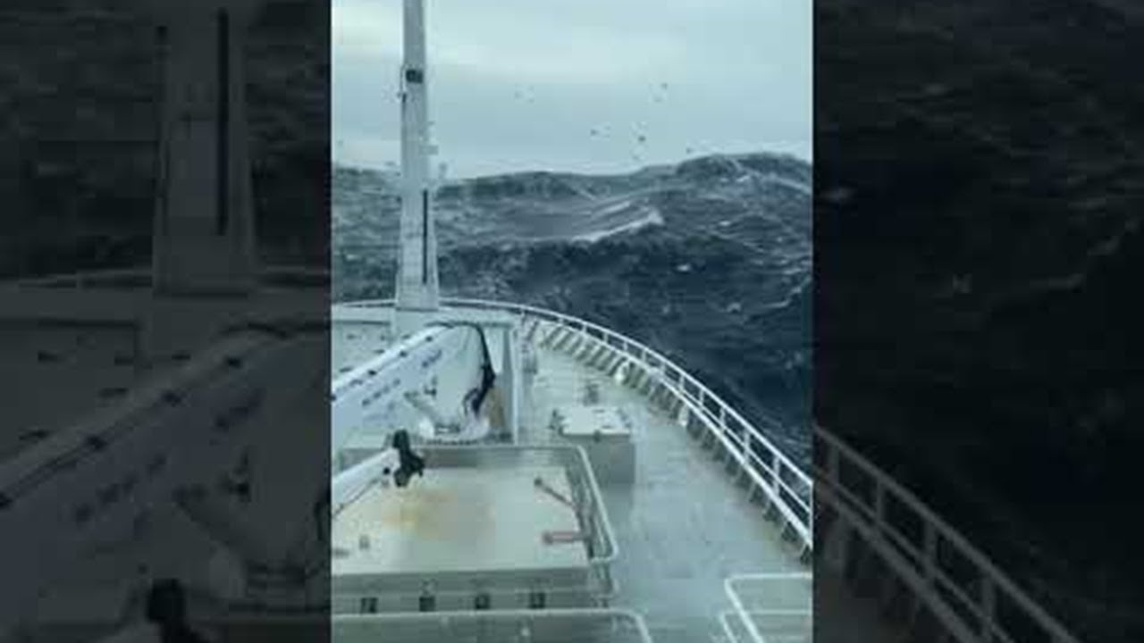Rough Weather Wave Riding || ViralHog