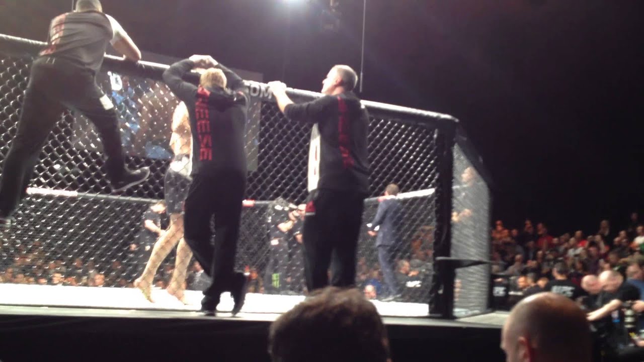 Cathal Pendred 'Put 'Em Under Pressure' Entrance At UFC Fight Night 76 Dublin
