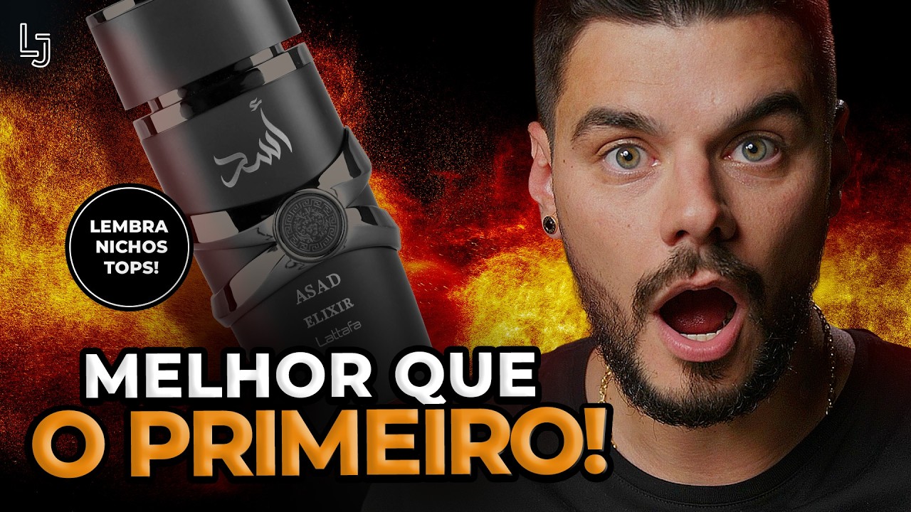 O ASAD ELIXIR LATTAFA É MUITO MELHOR QUE O PRIMEIRO! SEDUTOR ELOGIADO E POTENTE! LEMBRA NICHOS TOPS!