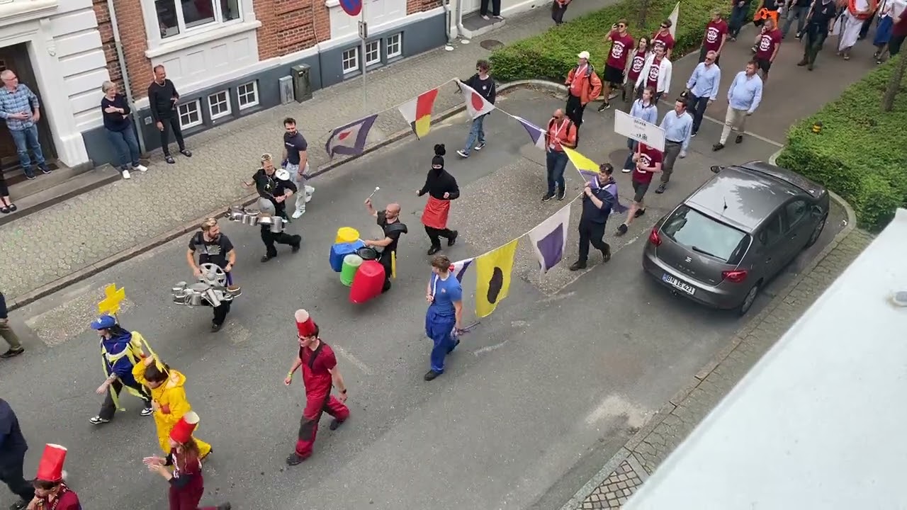Tall Ships Races in Esbjerg, Denmark 2025 - Crew Parade