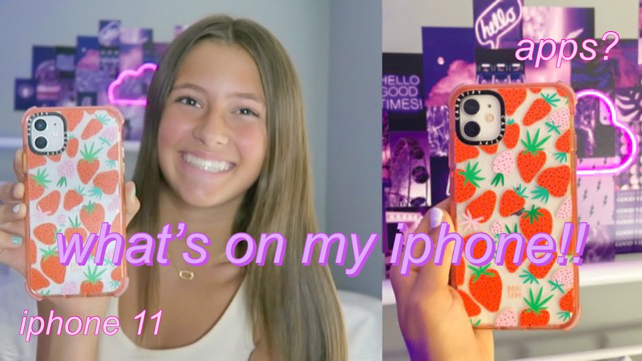 WHAT'S ON MY IPHONE 11!