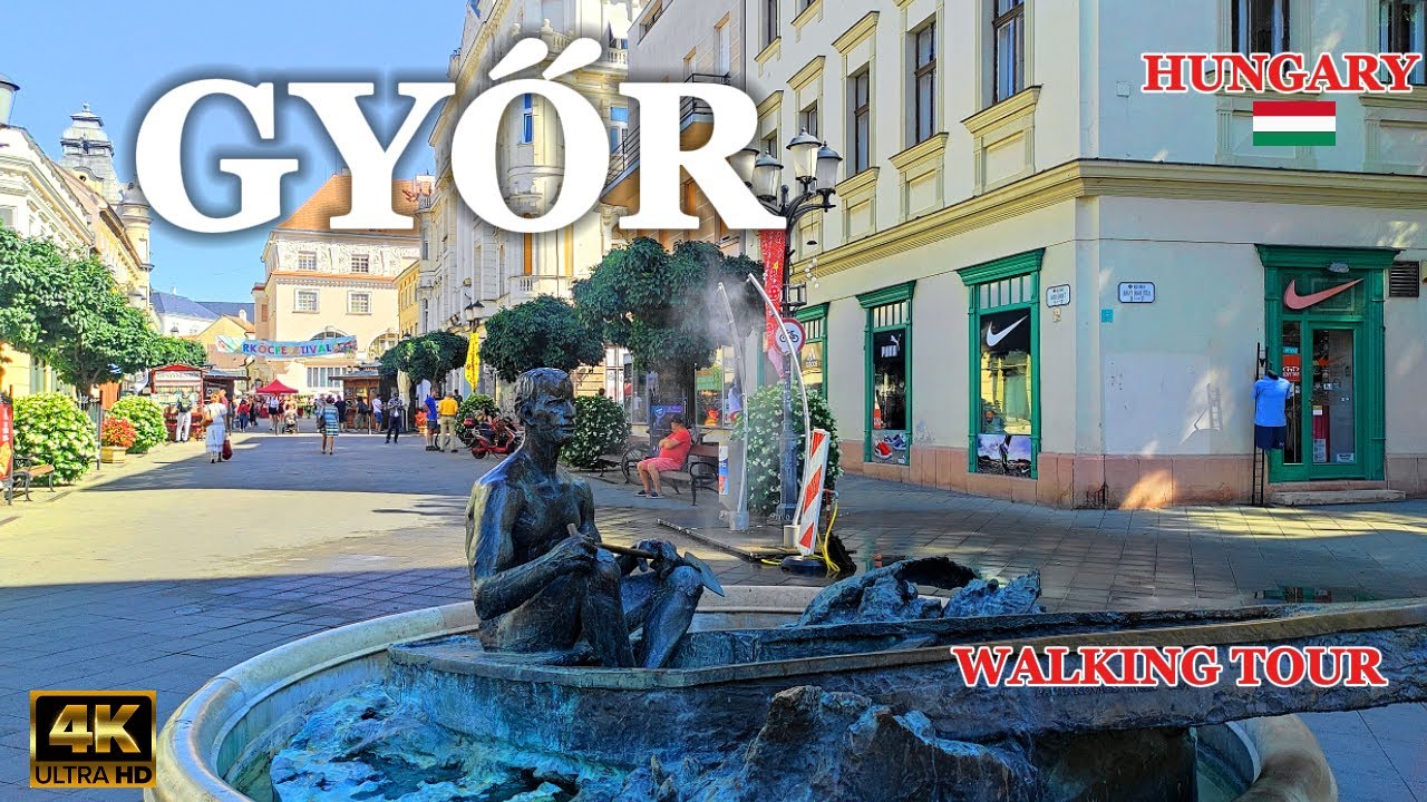 Exploring Győr: A Stunning 4K Walking Tour of Hungary's Hidden Gem