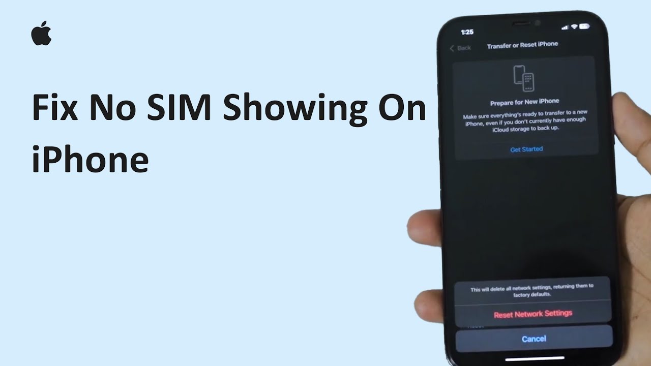 How To Fix No SIM Showing On iPhone | Resolve SIM Error On iOS 2026