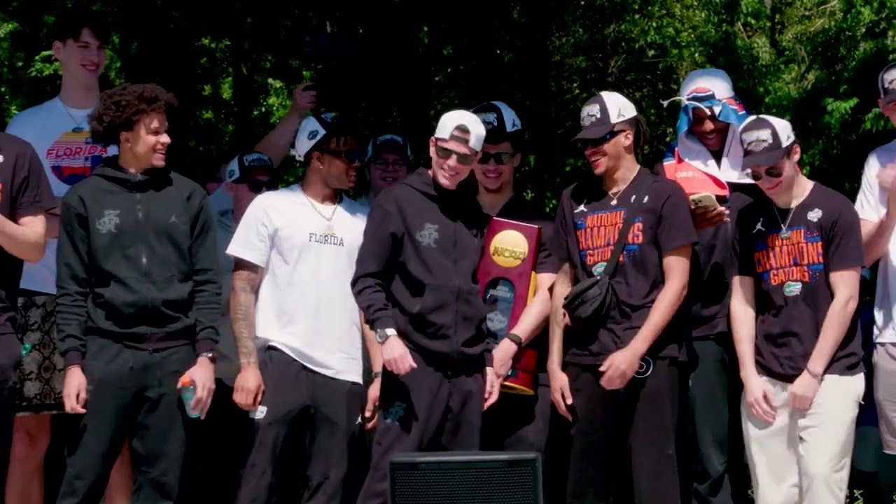 National Champs Return Home - Florida Men's Basketball