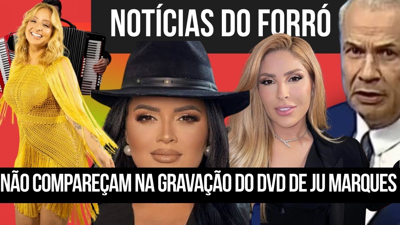 Manu batidão e Klessinha não comparecem no dvd de Ju Marques e Sikeira reage