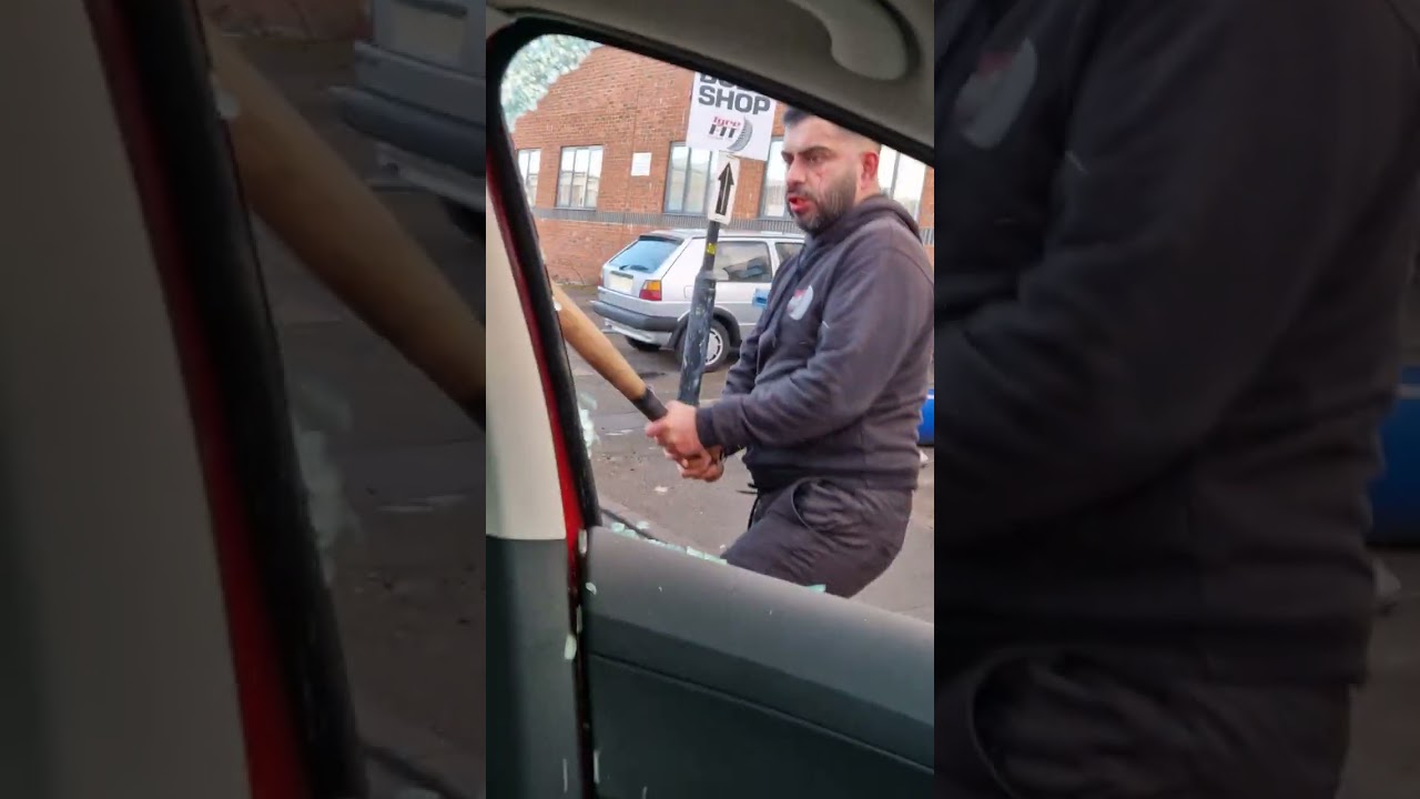 attack on my car by Tyres Fit garage owner in Leamington Spa