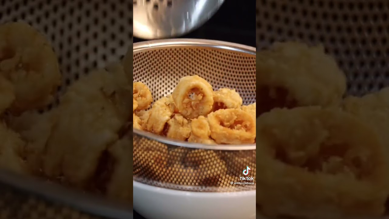 Hot buttered calamari
