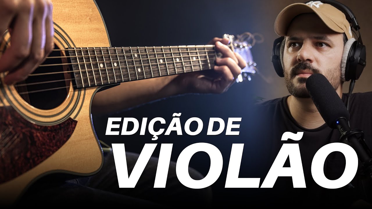 Use Esta Técnica Dos Profissionais Para Uma Edição De violão Impecável! FASE, ElasticPRO, IZOTOPE RX