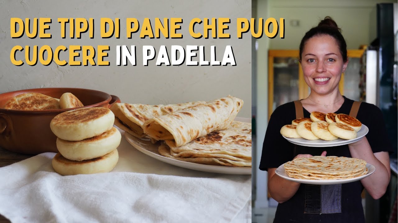 DUE PANI senza forno, da fare in padella: PARATHA e BATBOUT