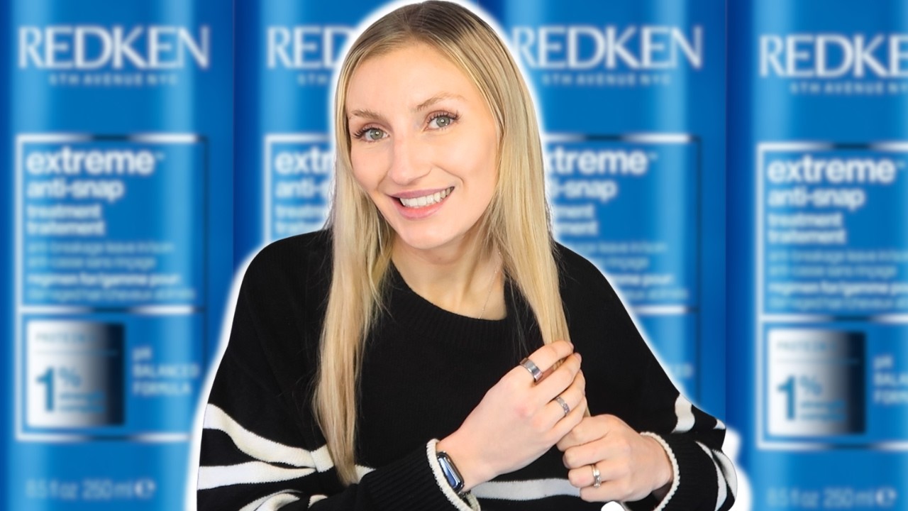 Обзор средства REDKEN EXTREME ANTI-SNAP TREATMENT | Способ применения на сухих и влажных волосах