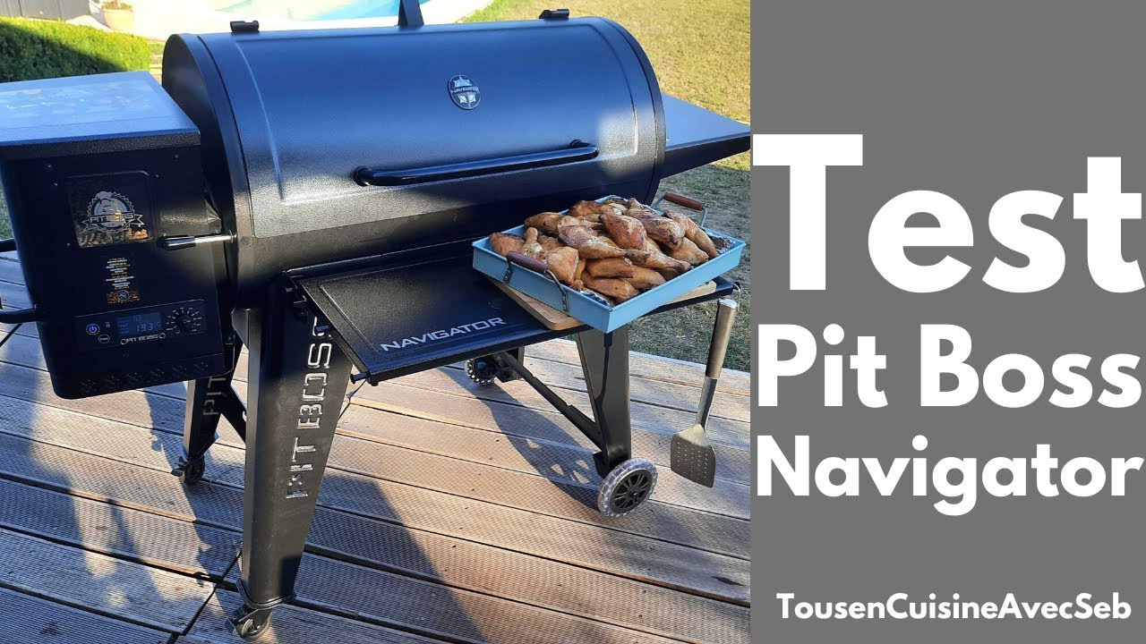 JE TESTE le PITBOSS NAVIGATOR 1150 BARBECUE à PELLETS (Tous en cuisine avec Seb)