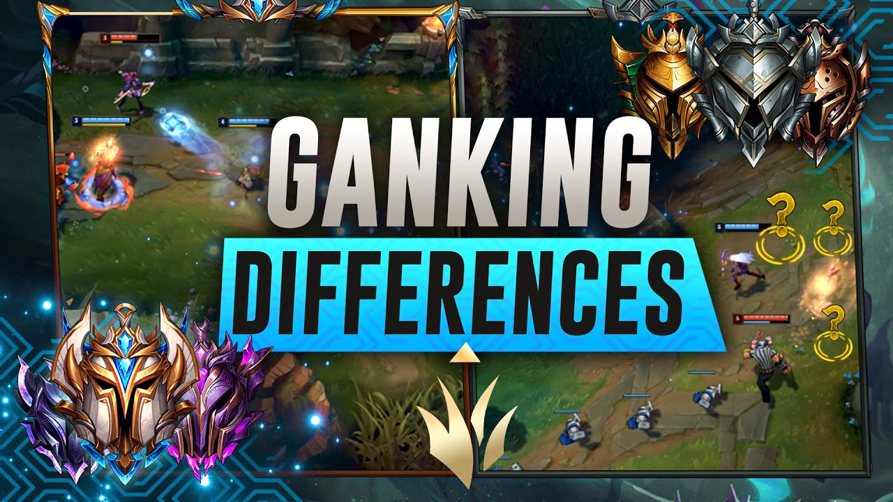 GANKING DIFFERENCES: How To Gank Like A Pro! | Jungle Guide League of Legends