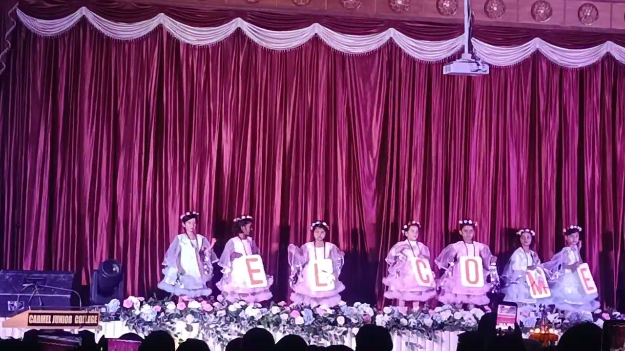 A World of Fantasy.Welcome song By Nursery Students. Carmel Junior College. 