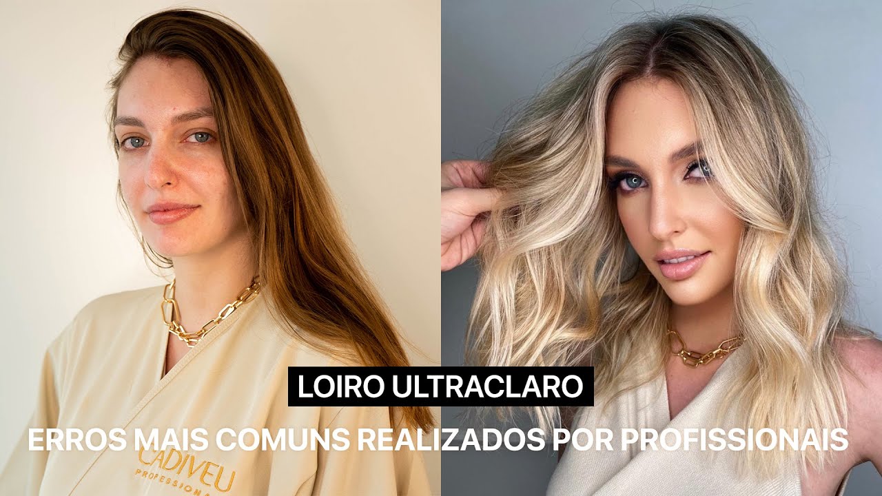 Isso pode te impedir de conseguir um loiro ultraclaro