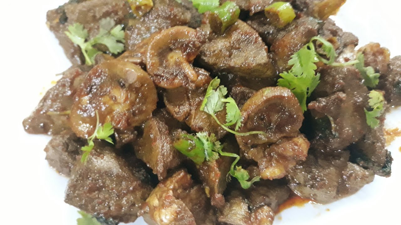 Kaleji gurda and phepsa Dry masala Fry ||Bakrid Special