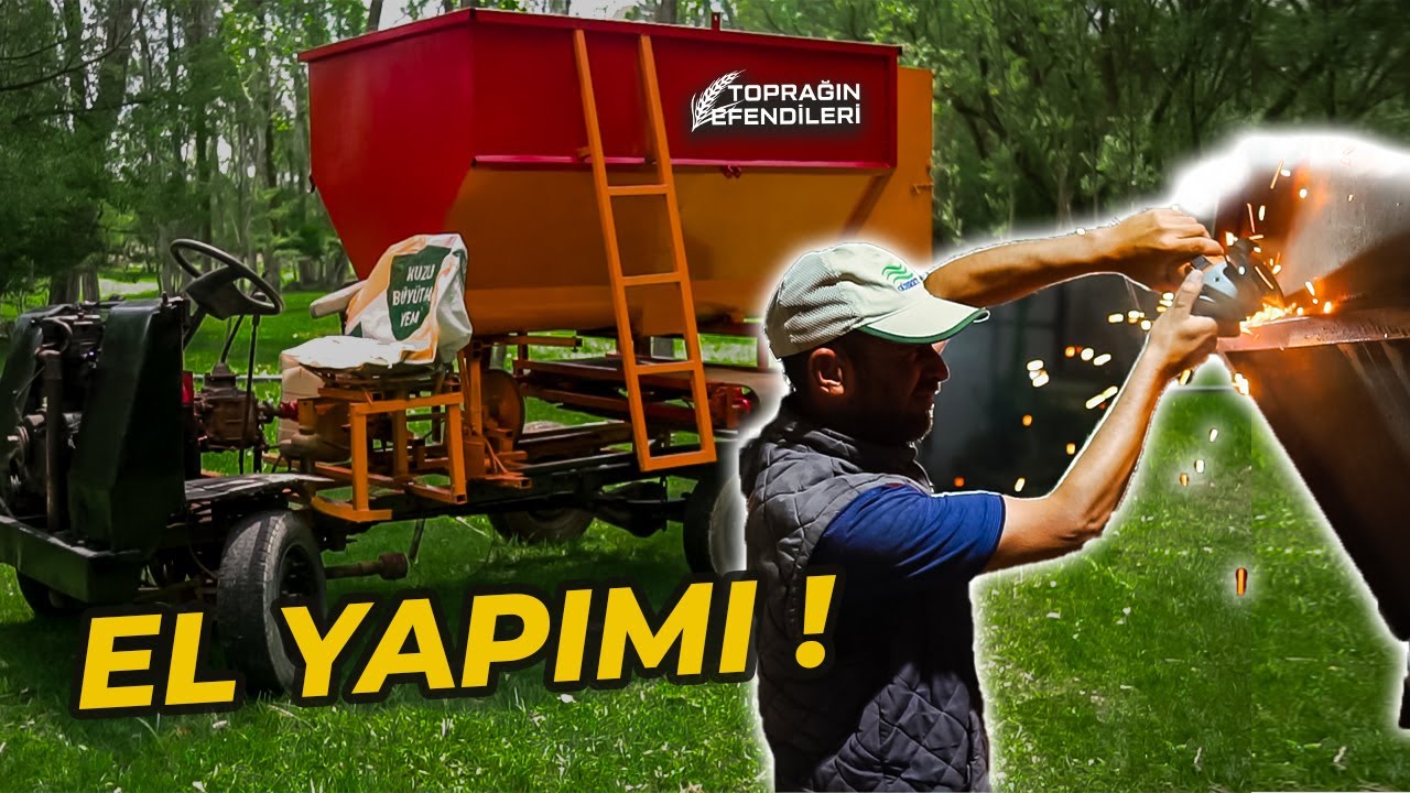 EL YAPIMI YEM KARMA MAKİNESİ | Toprağın Efendileri