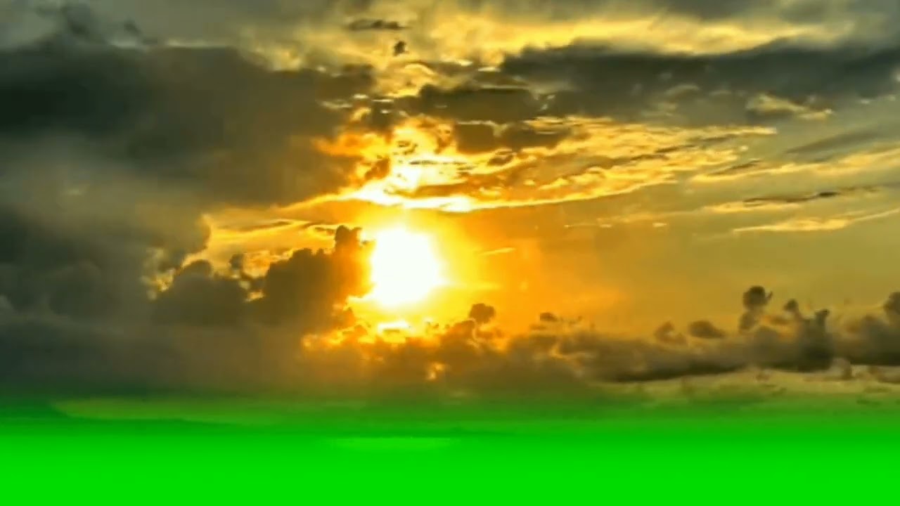 Sky Green Screen Effect Background Video.. No Copyright Claim Video